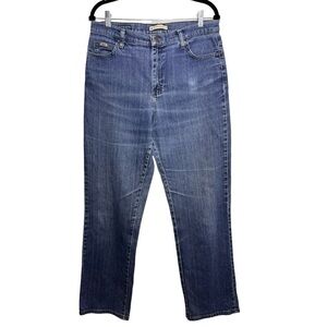 Lee Regular Straight Leg At The Waist Womens Dark Wash 12 Long